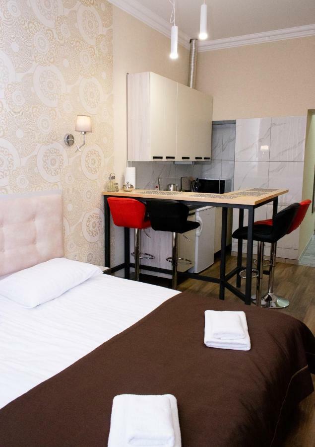 Apartment Barvy Lvova On Kostyushka St Dış mekan fotoğraf